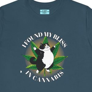 I Found My Bliss in Cannabis Unisex Tee