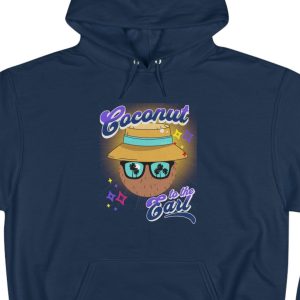 Hoodie with the saying: "Coconut to tha Earl."