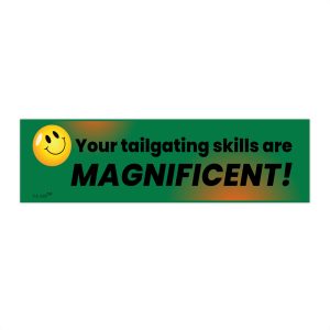 The Ultimate Tailgating Feedback Sticker