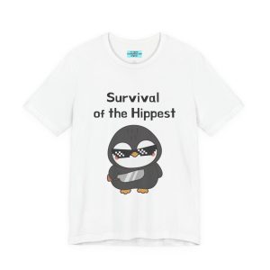 Survival of the Hippest - Unisex Tee in Light Colors